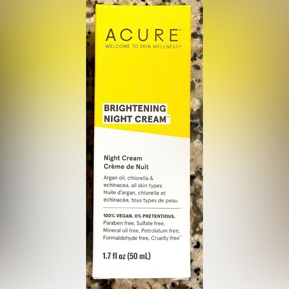 Acure Brightening Night Cream - Picture 2 of 8